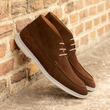 Gentlemen Flex Sport Laced Boot - Medium Brown Lux Suede Calf Leather