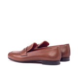 Gentlemen Cortes Slip On - Medium Brown Painted Calf Leather