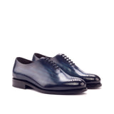 Gentlemen - Wholecut with Hand Painted Denim Patina in Calf Leather with Goodyear Welt