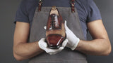 Limited Edition - Oxford Creme de Fuego with Hand Painted Cognac & Cream Museum Patina