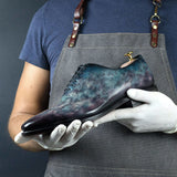 Limited Edition - Wholecut Topacio with Hand Painted Artístico Patina - including matching Patina Leather Belt