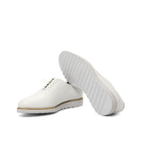 Gentlemen - Wholecut in White Box Calf Leather with Goodyear Welt