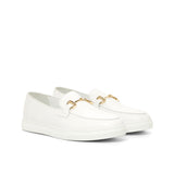 Gentlemen Barcelona Sneaker in White Box Calf Leather