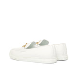 Gentlemen Barcelona Sneaker in White Box Calf Leather