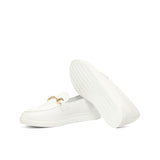 Gentlemen Barcelona Sneaker in White Box Calf Leather