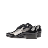 Gentlemen Wholecut in Black Patent Calf Leather with Goodyear Welt