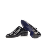 Gentlemen Wholecut in Black Patent Calf Leather with Goodyear Welt