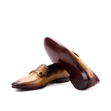 Gentlemen El Patron Slip On with Hand Painted Cognac Patina
