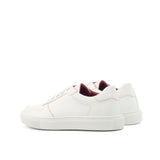 Gentlemen's & Young Adult - Activo Basico Sneaker in Hand Painted White Box Calf Leather