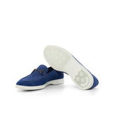 Gentlemen Flex Sport Sole Slip On - Cobalt Blue Suede Calf Leather