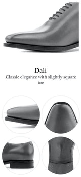 Gentlemen Loafer in Hand Painted Brown Patina - Calf Leather with Goodyear Welt