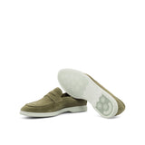 Gentlemen Flex Sport Sole Slip On - Sand Suede Calf Leather