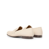 Gentlemen Cortes Slip On - Nude Colour Full Grain Calf Leather