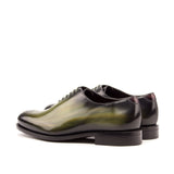 Gentlemen - Wholecut in Hand Painted Khaki Patina - Calf Leather with Goodyear Welt