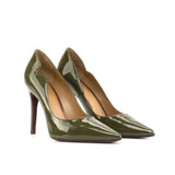 Torrano in Military Green Super Soft Patent Leather