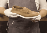 Gentlemen Flex Sport Sole Slip On - Sand Suede Calf Leather