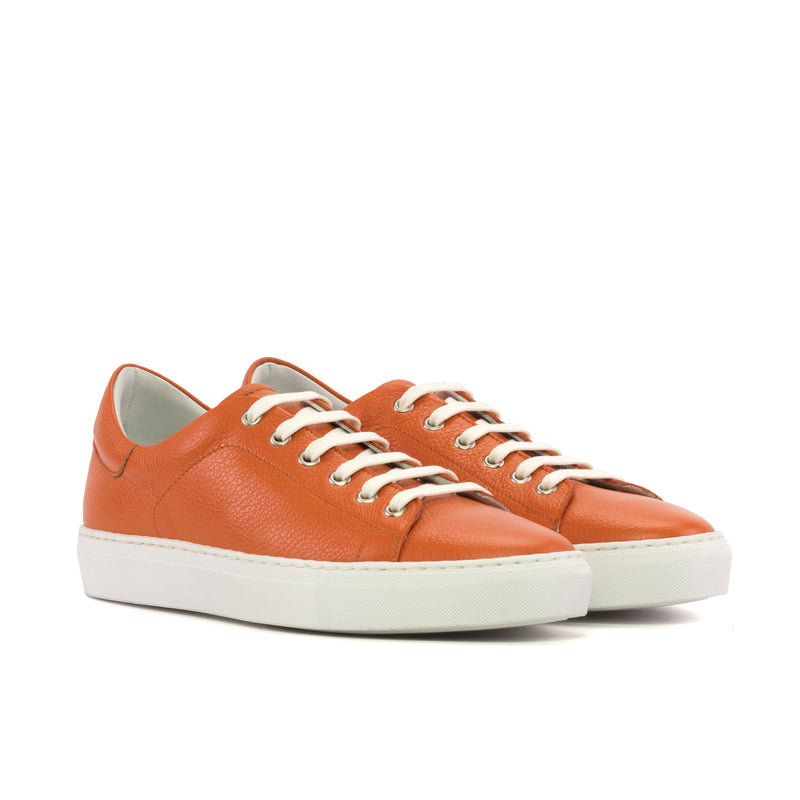 Gentlemen & Young Adult Activo - Hand Painted Orange Full Grain Calf Leather