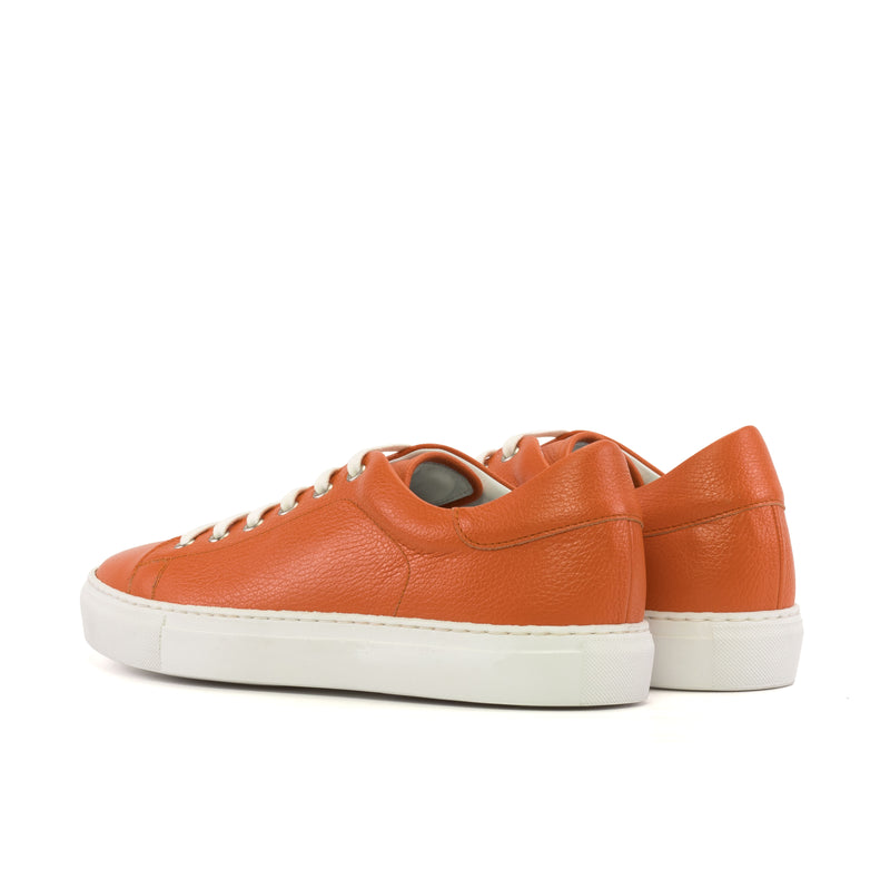 Gentlemen & Young Adult Activo - Hand Painted Orange Full Grain Calf Leather